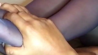 My Foot Slave Sniffed My Sweaty Soles and Did Get a Great Handjob and Cumshot