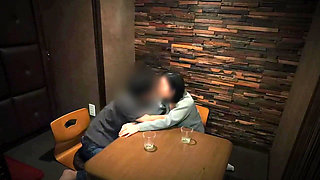 Sex in a Late-night Bar, While Fooling Around with My Close Female Friend, Our Erotic Switch Was Turned on