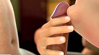 Rapunzel 3D Animation Sex - Step Sister Face Fuck & 69 With Brother - Full HD Cartoon Fantasy