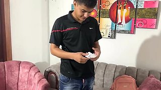 Sexy Stepsister With Big Tits Fails School, Trades Blowjob For Silence In Hot Latina Teen Sex
