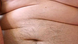 Fat Hairy Chub Masturbating Out Publicly On Cam