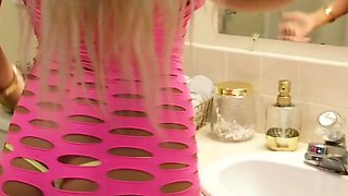 Video Mom Daughter big boobs striptease masturbation