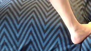 Toying My Pussy with My Purple Dildo (260510f)