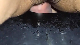 I Fucked Hard in the Gloryhole While the Cuckold Filmed