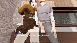 Fucking a French MILF- Bound by Lust #7- Gameplay