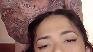 Tourist on Vacation Wants a Threesome with Double Vaginal Penetration to Destroy Her Pussy