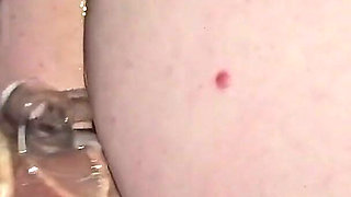 30 Cm Huge and Fat Dick. He Fills Her Entire Pussy