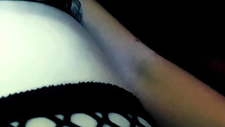 I Smash Amanda Plz in Black Fishnet Bodysuit