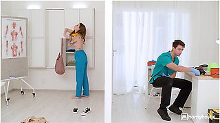 Nurses Have Anal Threesome And Creampie In The Break Room Part 1 With Athena Fleurs, Jimmy Bud And Eden Ivy