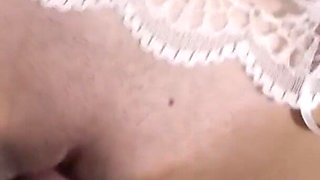 The nurse is dirty and full of sperm