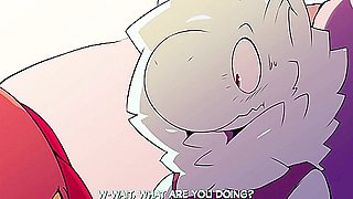 Car Toon - By The Snake - Hard Pussy Creampie In Cowgirl