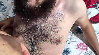 Milk From My Boobs on the Beard of My Neighbor