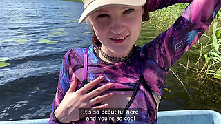 He Took a Boat to Use My Mout, Pussy and Cum