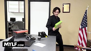 Lady Lauren and Nick Strokes's step fantasy video by MYLF