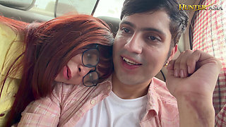 When the Road Trip Gets Too Hot - Sex in Car