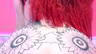 Chubby Brunette Big Boobs Dildo Masturbation