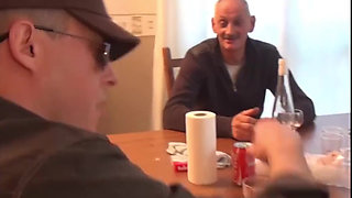 The Pretty MILF Complains About the Noise From Her Neighbors and Gets Gangbanged