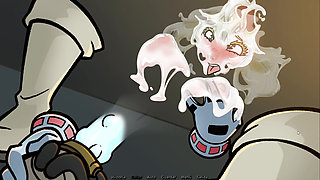 Mei's Project - The Voluptuous Toru Hagakure from My Hero Academia Testing the Great Invention of the Beautiful Mei