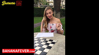 Towering Chinese Stud Rails 6' Blonde Bombshell Alexa Grace Until She Screams