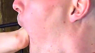 Four Weeks of Chastity Make Him a Submissive Foot Slave