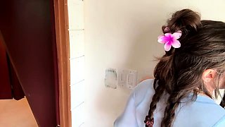 Webcam Asian chick anal masturbation tease