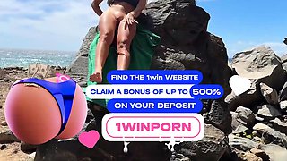 Succulent nudist sucked off, beach orgy pulverized.