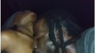 My Lil Dyke Homegirl Thinks She Wants To Be A Boy Until She Got Her Tits Manhandled By A Real Man!!!