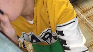 Married MILF Winonnaw Sloppy Blowjob & Cum in Mouth - Don't Cum Inside Me!