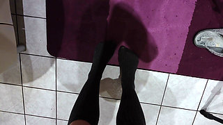 Foot and Leg Washing From My POV