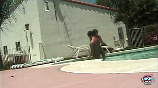 The Outdoor Pool Is Once Again Open for Big Tits to Splash in and Shine