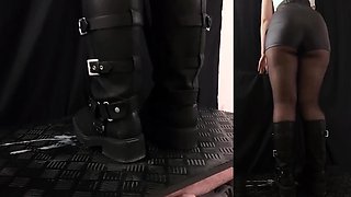 Mix of Foot Fetish clips from Amateur Trampling