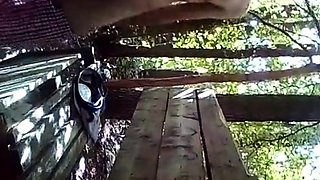 Outdoor Handjob for Horny Amateurs