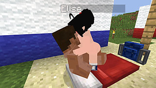 Minecraft Jenny Mod Fapcraft Elise always has her mouth open for some dick