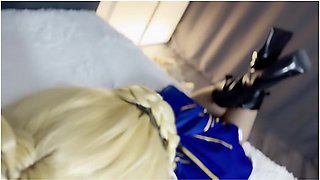 Saber Cosplay Honkai: Star Rail Fate