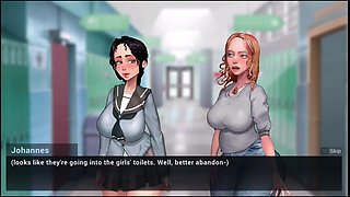 Taffy Tales #28 - Johannes saw Becca and Pricilla naked together ... Johannes and Sara send each other naughty photo's