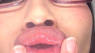 The Juicy Lips of Yua Hidaka, Turned Into an Office Lady