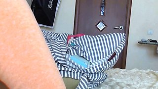 After PE Class, She Stretched Her Ass With Her Hands