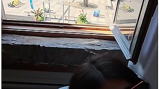 Horny Teacher Sucks The Cock Of Her Students Dad During A School Field Trip