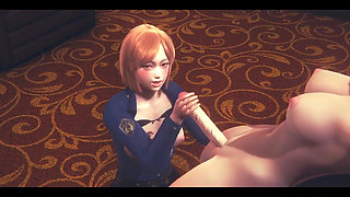 Jujutsu Kaisen Hentai - Nobara Handjob and 69 with Futanari - Japanese Asian Manga Anime Film Game Porn