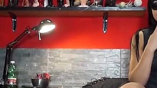 Mistress Gaia Femdom Dungeon Foot Domination