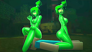 Minecraft Parody Hornycraft Full Game Gallery Character Slime Girls