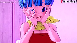 Android 18 and Bulma team up to fuck Gohan – DragonBall Zex Series