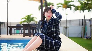 Pure Island Girl's Innocent AV Debut. Asian Erotic Video. x1xCA6ADEA33D7BE08AC2