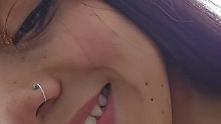 Latina Gets Milk in Her Ass