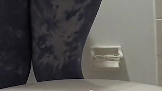 Desperate for a Pee Pissing in the Toilet POV