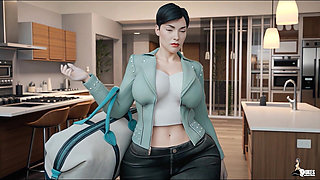 Black Boss Invites His Big Butt Lesbian Employee to His Apartment for a Favor