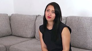 I gave this AMATEUR LATINA a lesson on ANAL sex