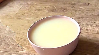 Kinky Mary Intense Piss Drinking Session with Cat Tail