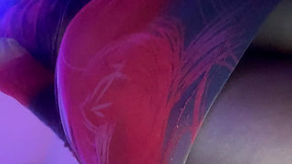 Slim Ebony African Goddess Short Dress Dance Foot Fetish