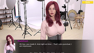 Erotica 12 - Ren’s Photoshoot with Madison and Mystery Girl Sends Nudes